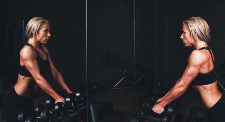 Kobieta trening